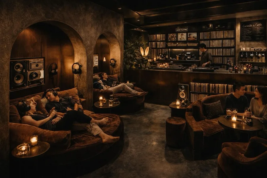 The Listening Room at The Ubud arcade, Jl. Monkey Forest, Ubud